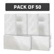 White Salt Tiles pack of 50