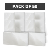 White Salt Tiles pack of 50