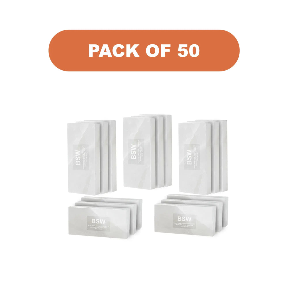 50  White Salt Tile