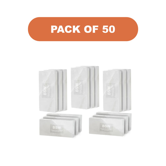 50  White Salt Tile