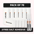 White Salt Tiles For Walls - Pack of 70 With 2 Free Salt Adhesive