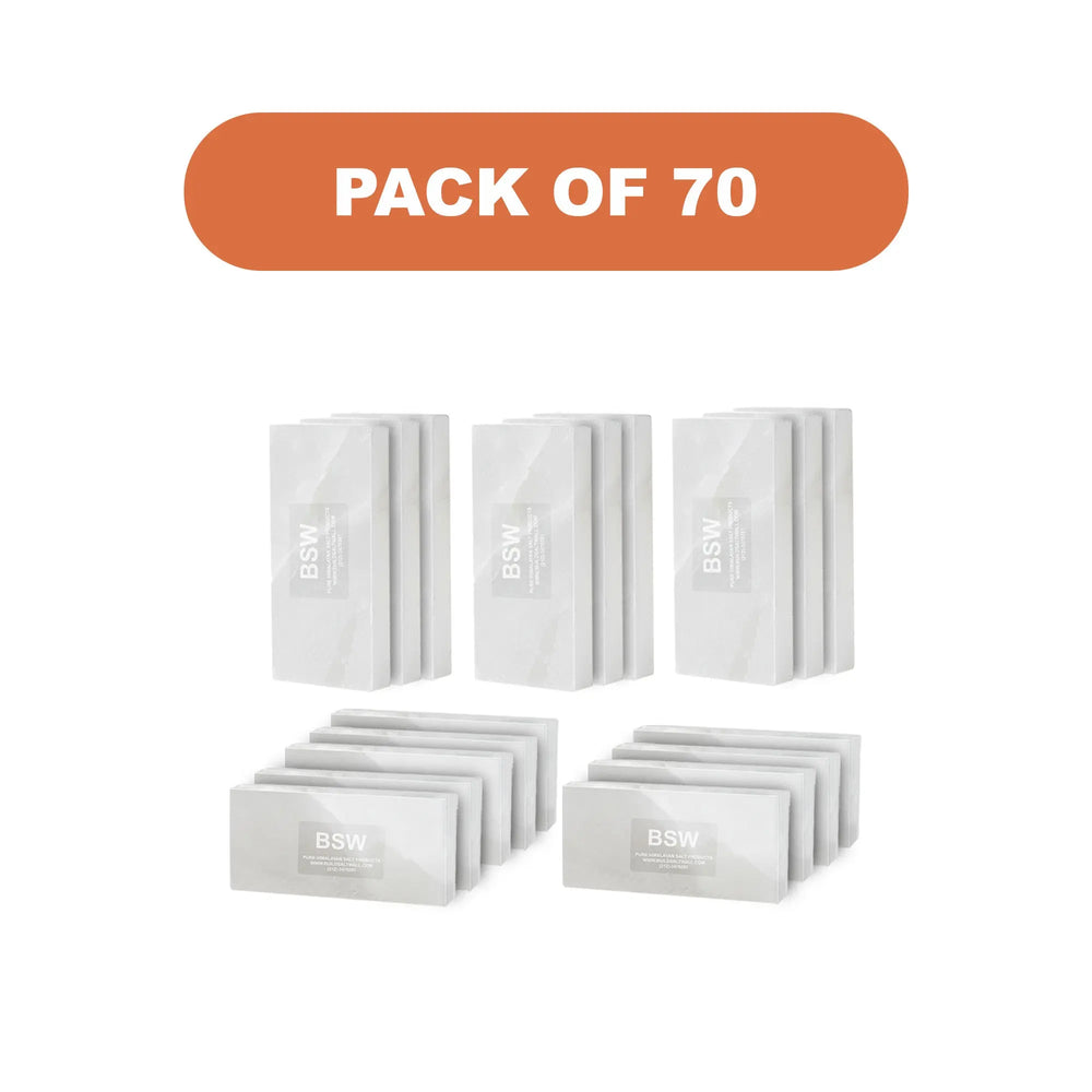 70  White Salt Tiles