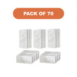 70  White Salt Tiles