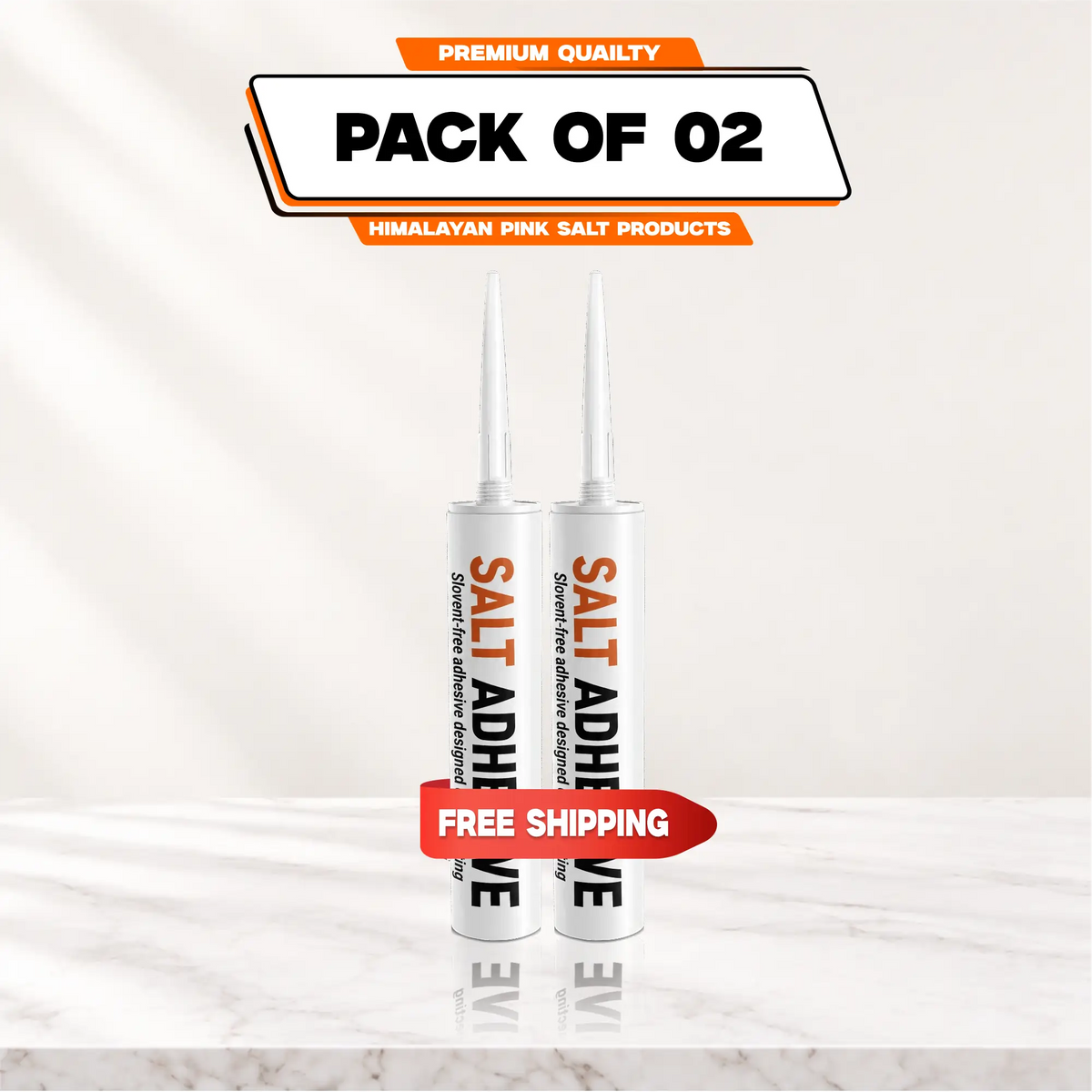 Salt adhesive 2-tube pack graphic
