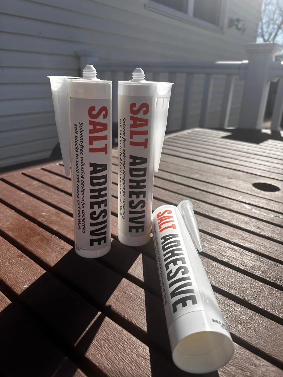 salt bricks tiles bonding adhesive
